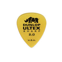 Купить Ultex Sharp Медиаторы 6шт, толщина 2,00мм, Dunlop 433P2.00 по лучшей цене