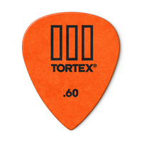Купить Tortex III Медиаторы 72шт, толщина 0,60мм, Dunlop 462R.60 по лучшей цене