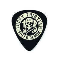 Купить Lucky 13 Speed Demon Медиаторы 36 шт., толщина 0,60мм, Dunlop L15R.60 по лучшей цене