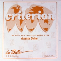 Купить Criterion Отдельная струна для акустической гитары, бронза, 052, La Bella CGW052 по лучшей цене