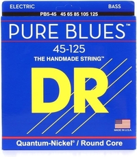Купить Pure Blues Комплект струн для 5-струнной бас-гитары, никель, Medium, 45-125, DR PB5-45 по лучшей цене