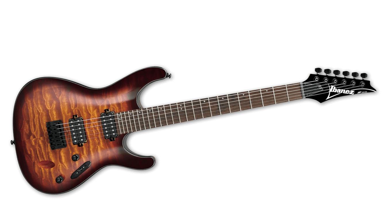 электрогитара IBANEZ S621QM-DEB