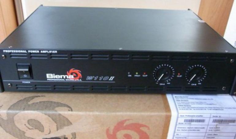 Усилитель мощности 2х100Вт, Biema W110II Усилитель мощности 2х100Вт, Biema W110II