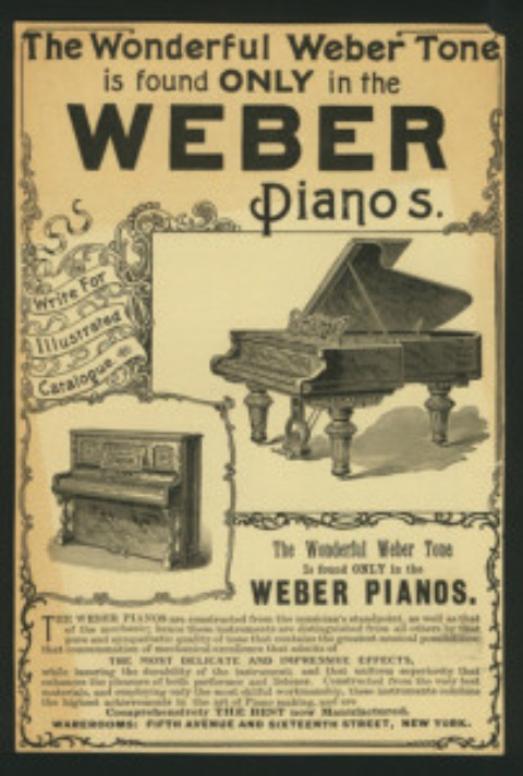 Кабинетные рояли «Weber»
